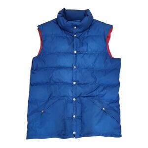 Vintage 70s HOLUBAR Goose Down Vest Boulder Colorado, XL